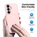 Samsung Galaxy S26 Dux Ducis Yind Hybrid Case - MagSafe Compatible - Light Pink