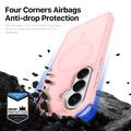 Samsung Galaxy S26 Dux Ducis Yind Hybrid Case - MagSafe Compatible - Light Pink