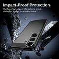 Samsung Galaxy S26 FE Brushed TPU Case - Carbon Fiber - Black