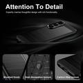 Samsung Galaxy S26 FE Brushed TPU Case - Carbon Fiber - Black