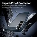 Samsung Galaxy S26 FE Brushed TPU Case - Carbon Fiber - Blue