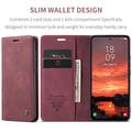 Samsung Galaxy S26 FE Caseme 013 Series Wallet Case - Red