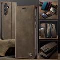 Samsung Galaxy S26 FE Caseme 033 Calf Texture Wallet Case with RFID Blocking - Coffee