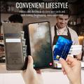 Samsung Galaxy S26 FE Caseme 033 Calf Texture Wallet Case with RFID Blocking - Coffee