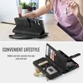 Samsung Galaxy S26 FE Caseme C30 Multifunctional Wallet Case - Black