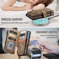 Samsung Galaxy S26 FE Caseme C30 Multifunctional Wallet Case - Brown