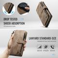 Samsung Galaxy S26 FE Caseme C30 Multifunctional Wallet Case - Brown