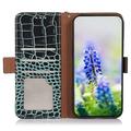 Samsung Galaxy S26 FE Crocodile Series Wallet Leather Case with RFID - Green