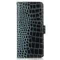 Samsung Galaxy S26 FE Crocodile Series Wallet Leather Case with RFID - Green