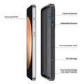 Samsung Galaxy S26 FE Dux Ducis Yind Hybrid Case - MagSafe Compatible - Black