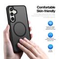 Samsung Galaxy S26 FE Dux Ducis Yind Hybrid Case - MagSafe Compatible - Black