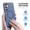 Samsung Galaxy S26 FE Dux Ducis Yind Hybrid Case - MagSafe Compatible - Dark Blue
