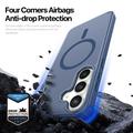 Samsung Galaxy S26 FE Dux Ducis Yind Hybrid Case - MagSafe Compatible - Dark Blue