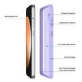 Samsung Galaxy S26 FE Dux Ducis Yind Hybrid Case - MagSafe Compatible - Light Purple