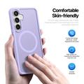 Samsung Galaxy S26 FE Dux Ducis Yind Hybrid Case - MagSafe Compatible - Light Purple