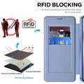 Samsung Galaxy S26 FE Flip Case with Card Slot - MagSafe Compatible - Blue