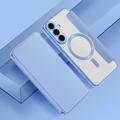 Samsung Galaxy S26 FE Flip Case with Card Slot - MagSafe Compatible - Blue