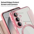Samsung Galaxy S26 FE Flip Case with Card Slot - MagSafe Compatible - Pink