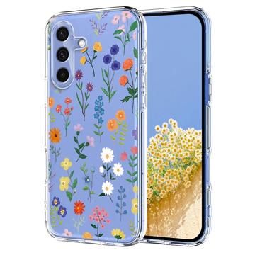 Samsung Galaxy S26 FE Floral Pattern TPU Case - Daisies