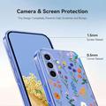 Samsung Galaxy S26 FE Floral Pattern TPU Case - Daisies