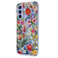 Samsung Galaxy S26 FE Floral Pattern TPU Case - Lilies