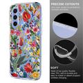 Samsung Galaxy S26 FE Floral Pattern TPU Case - Lilies