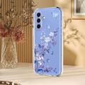 Samsung Galaxy S26 FE Floral Pattern TPU Case - Purple