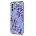 Samsung Galaxy S26 FE Floral Pattern TPU Case - Wisteria