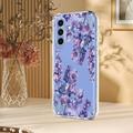 Samsung Galaxy S26 FE Floral Pattern TPU Case - Wisteria