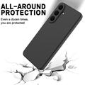 Samsung Galaxy S26 FE Liquid Silicone Case with Hand Strap - Black