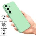 Samsung Galaxy S26 FE Liquid Silicone Case with Hand Strap - Green