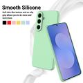 Samsung Galaxy S26 FE Liquid Silicone Case with Hand Strap - Green
