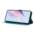 Samsung Galaxy S26 FE Polka Dot Pattern Wallet Case - Blue