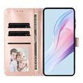 Samsung Galaxy S26 FE Polka Dot Pattern Wallet Case - Pink