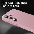 Samsung Galaxy S26 FE Smart Clear View Flip Case with Card Slot - Pink