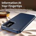 Samsung Galaxy S26 FE Smart Clear View Flip Case with Card Slot - Sapphire