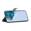 Samsung Galaxy S26 FE Style Series Wallet Case - Blue Butterfly