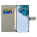 Samsung Galaxy S26 FE Style Series Wallet Case - Pink Flowers