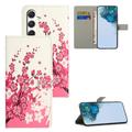 Samsung Galaxy S26 FE Style Series Wallet Case - Pink Flowers