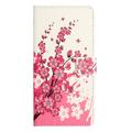 Samsung Galaxy S26 FE Style Series Wallet Case - Pink Flowers