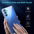 Samsung Galaxy S26 FE TPU Case w/ 2x Tempered Glass Screen Protector - Clear