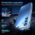 Samsung Galaxy S26 FE TPU Case w/ 2x Tempered Glass Screen Protector - Clear