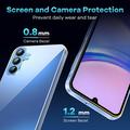 Samsung Galaxy S26 FE TPU Case w/ 2x Tempered Glass Screen Protector - Clear