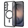 Samsung Galaxy S26 FE Tech-Protect MagFlex Case - MagSafe Compatible - Clear / Black