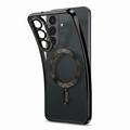 Samsung Galaxy S26 FE Tech-Protect MagFlex Case - MagSafe Compatible - Clear / Black