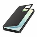 Samsung Galaxy S26 FE Tech-Protect Smart Clear View Flip Case with Card Slot - Black
