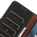 Samsung Galaxy S26 FE Wallet Leather Case with RFID - Black