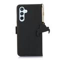 Samsung Galaxy S26 FE Wallet Leather Case with RFID - Black