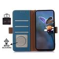 Samsung Galaxy S26 FE Wallet Leather Case with RFID - Blue