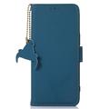 Samsung Galaxy S26 FE Wallet Leather Case with RFID - Blue
